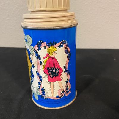 VINTAGE "THE WORLD OF BARBI" THERMOS