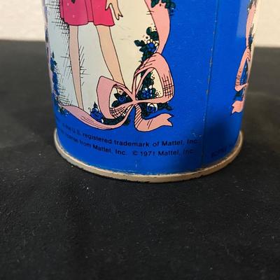 VINTAGE "THE WORLD OF BARBI" THERMOS
