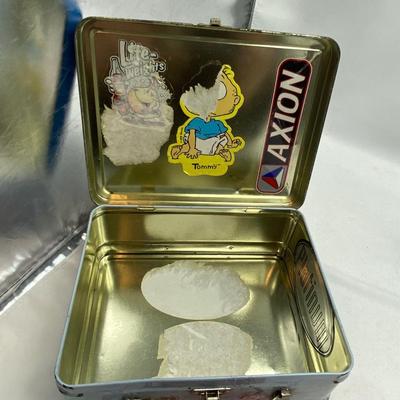 THE SMURFS AND SPEED RACER LUNCH BOXES