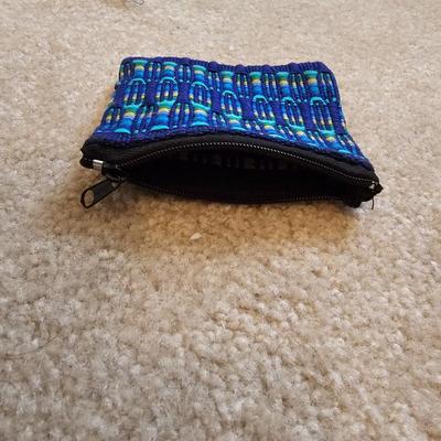 Assortment of wicker baskets, wicker coasters - and a clasping Punch Studio small sewing case
