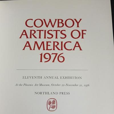 The Charles M Russell Book - Hardback - and a softback book of Cowboy artists of America 1976