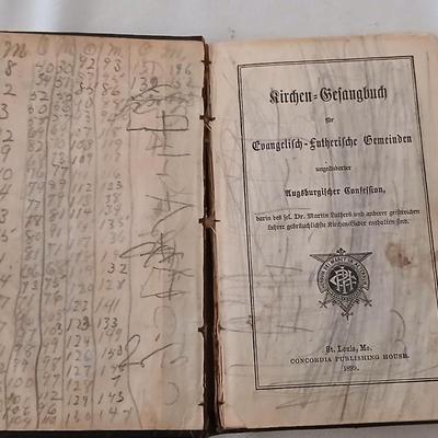 Two antique German bibles - 1899 - 1906 and a more modern Holy Bible