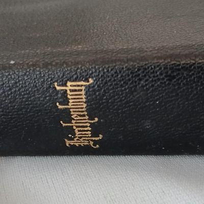 Two antique German bibles - 1899 - 1906 and a more modern Holy Bible