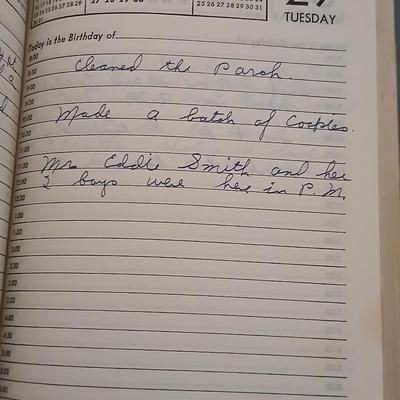 1946 - 1949 Personal Journals - Sold 15 dozen eggs in town at .37 a dozen! Neat old history