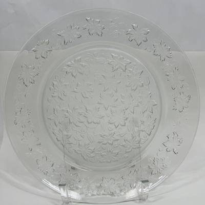 PRINCESS HOUSE Fantasia Poinsettia Serving Platter Plate 13”