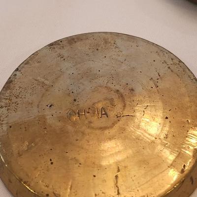 Vintage Brass Trinket Dishes