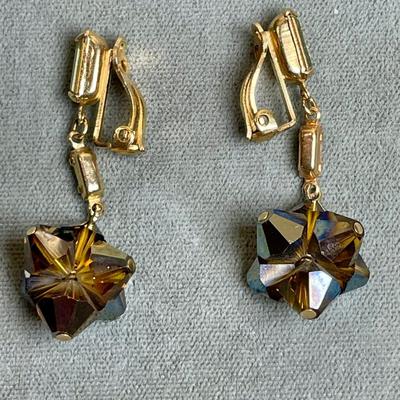 Lewis Segal Signed Vintage Earrings