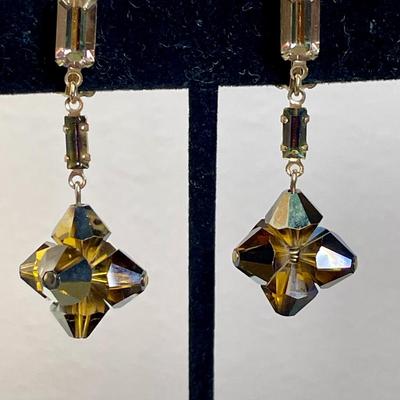 Lewis Segal Signed Vintage Earrings
