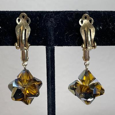 Lewis Segal Signed Vintage Earrings