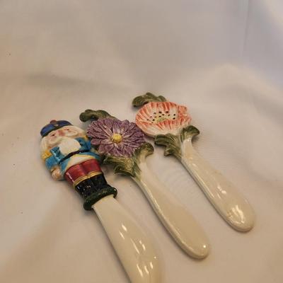 Fitz and Floyd Cheese Spreaders