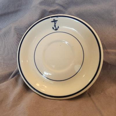 Shenango China Porcelain Saucer