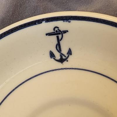 Shenango China Porcelain Saucer