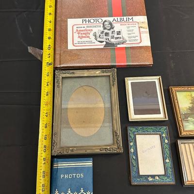 Vintage Frame Parts & Photo Albums