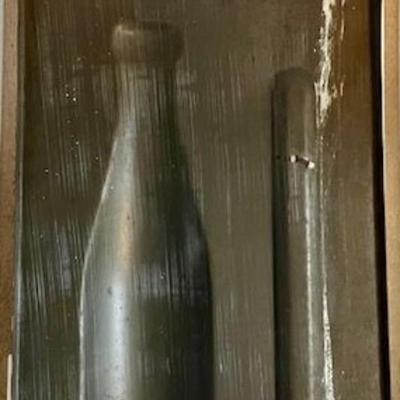 Vintage Royal Crown Cola Tin Thermometer Sign