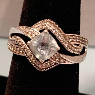 Sterling Estate Ring Size 7