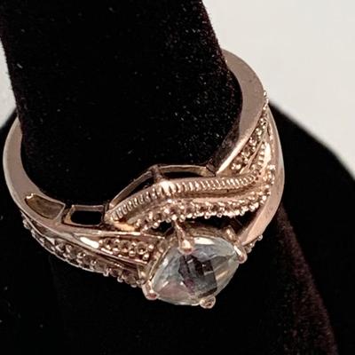 Sterling Estate Ring Size 7