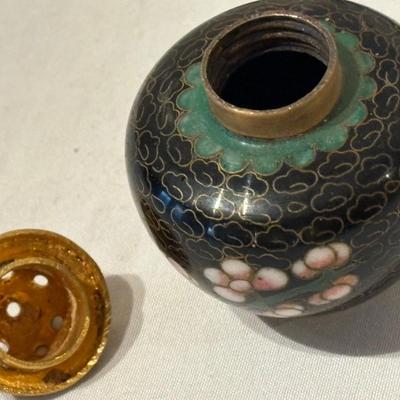 Cloisonné Salt & Pepper Vessels (LR-ES)