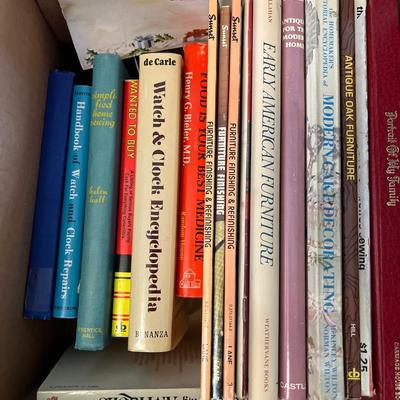 Boxes of books - Funk Wagnall encyclopedia 1959-1966