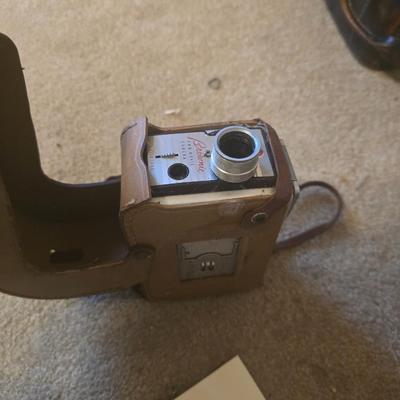 Camera bag with contents and camera