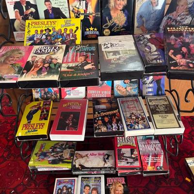 Branson VHS incl autographed tapes