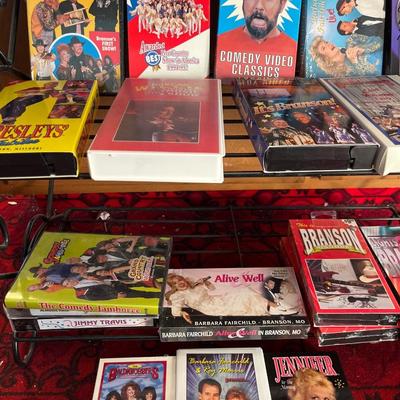 Branson VHS incl autographed tapes
