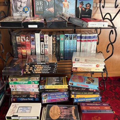 VHS & some DVDs