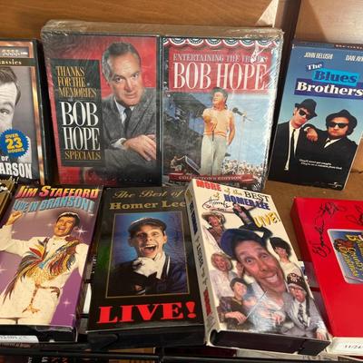 VHS & some DVDs