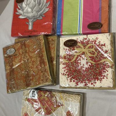 Caspari, PPD & More Paper Napkins, Napkin Holder (LR-ES)