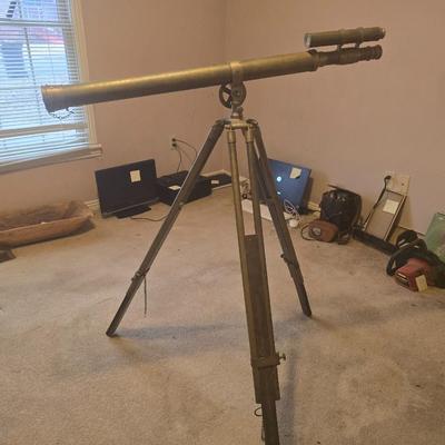 Brass telescope