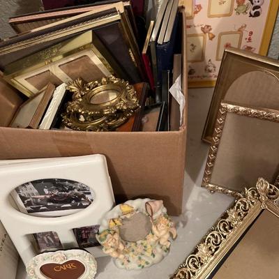 Large group of picture frames