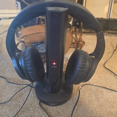 Sharper image wireless headphones