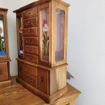 2 Table Top Jewelry Boxes Chests