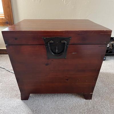 Pair of Solid Wood Chests Trunks