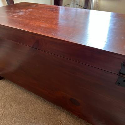 Pair of Solid Wood Chests Trunks