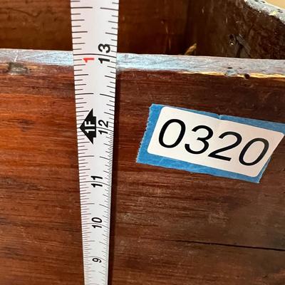 Antique Wood Box 16"x27"