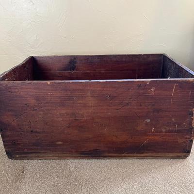 Antique Wood Box 16"x27"