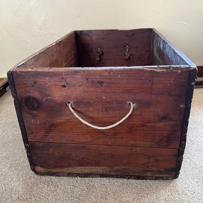 Antique Wood Box 16"x27"