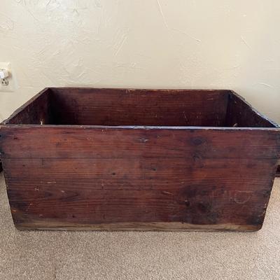 Antique Wood Box 16"x27"