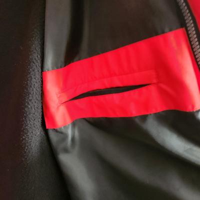 Authentic Ferrari Jacket Windbreaker Hood Zip out liner Size Large