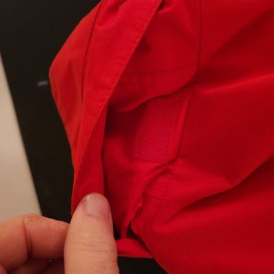 Authentic Ferrari Jacket Windbreaker Hood Zip out liner Size Large