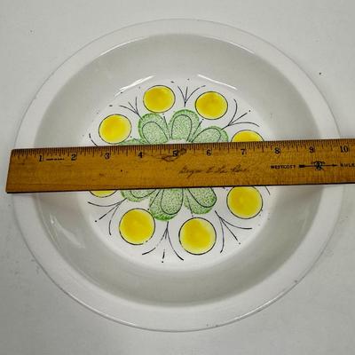 Stylecraft Stone Vintage Oven Proof Pie Plate 9.5" dia.