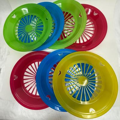 Lot of Plastic Paper Plate Holders