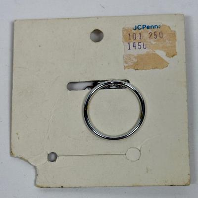 Vintage LOREE Silvertone Scarf Clip
