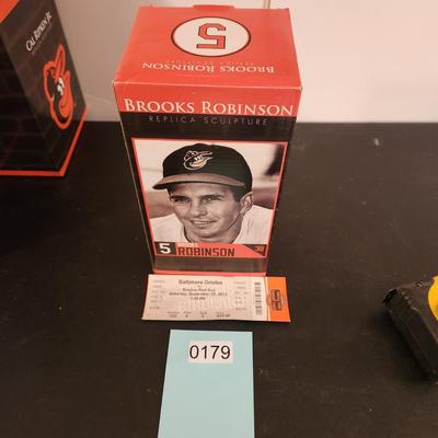 Brooks Robinson Replica Sculpture with Ticket SGA September 29 2012
