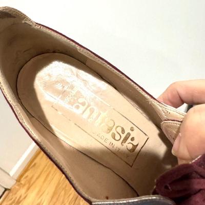 1266 Vintage Fantasia Disco Shoes size 39 with sunglasses