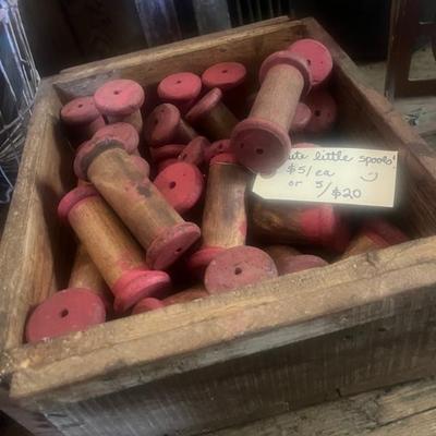 Sale Photo Thumbnail #29: Vintage Spools