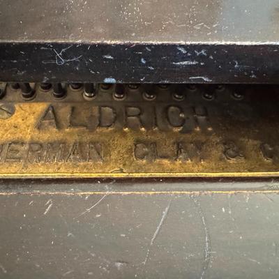 Aldrich, Sherman & Clay Grand Piano