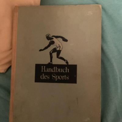 Old 1932 Sanella Sports Book Containing a real Babe Ruth baseball card