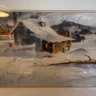 Cabin in the Snow