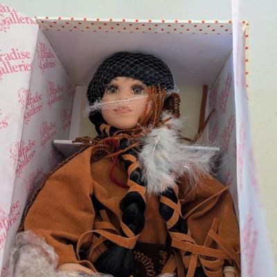 Vintage Timeless Moments Native American Doll Autumn Sun